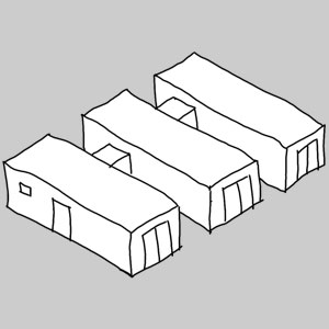 平屋-連結型