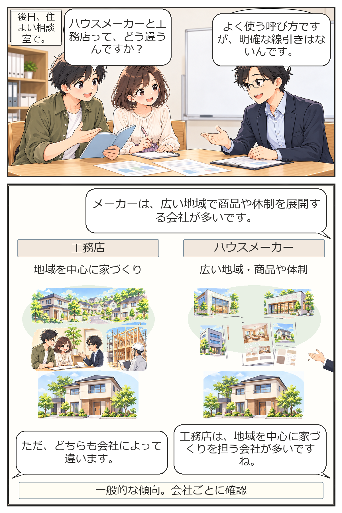 ハウスメーカーと工務店の違い・2ページ目(全6ページ)