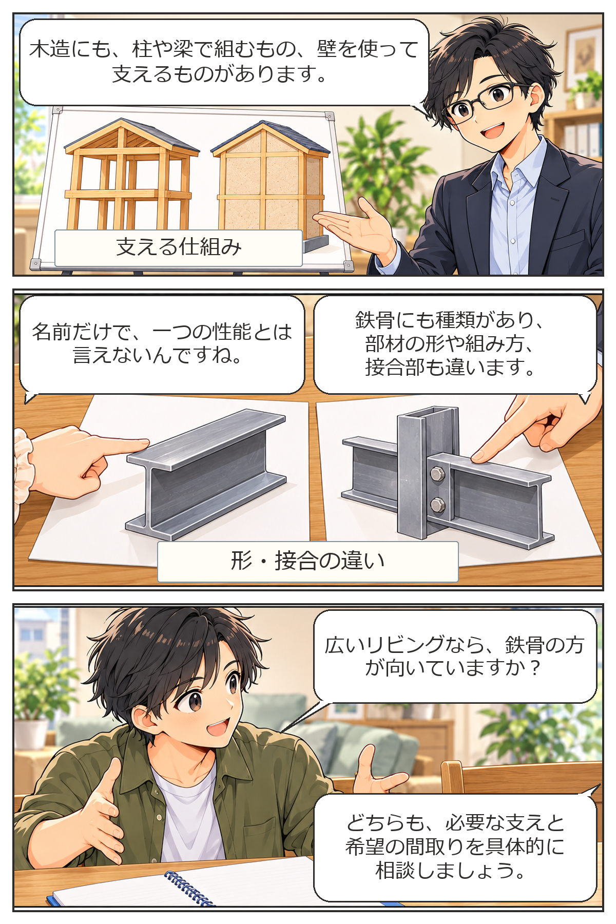 木造住宅と鉄骨住宅の違い・3ページ目(全6ページ)