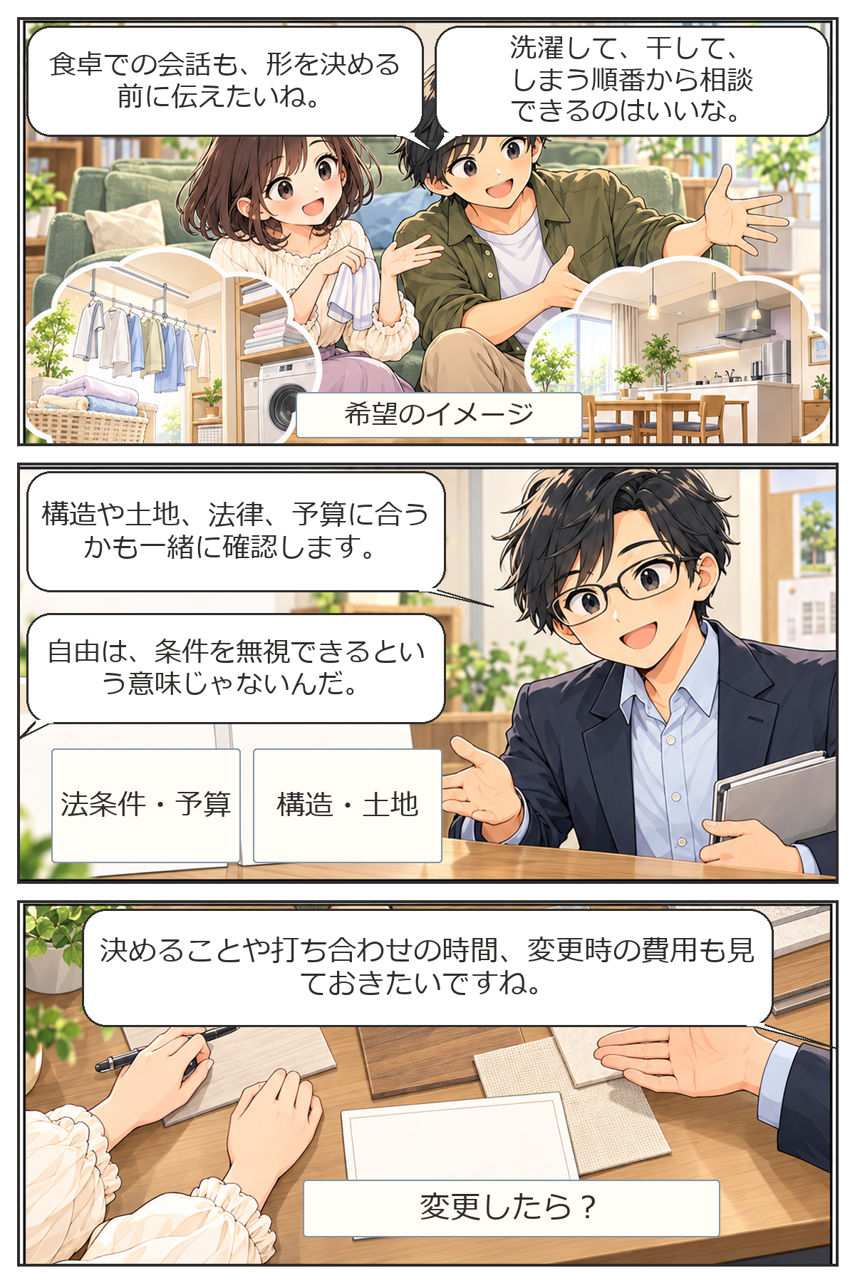 自由設計と規格住宅の違い・3ページ目(全6ページ)
