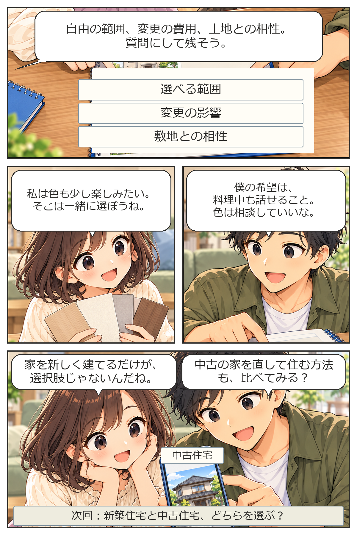 自由設計と規格住宅の違い・6ページ目(全6ページ)