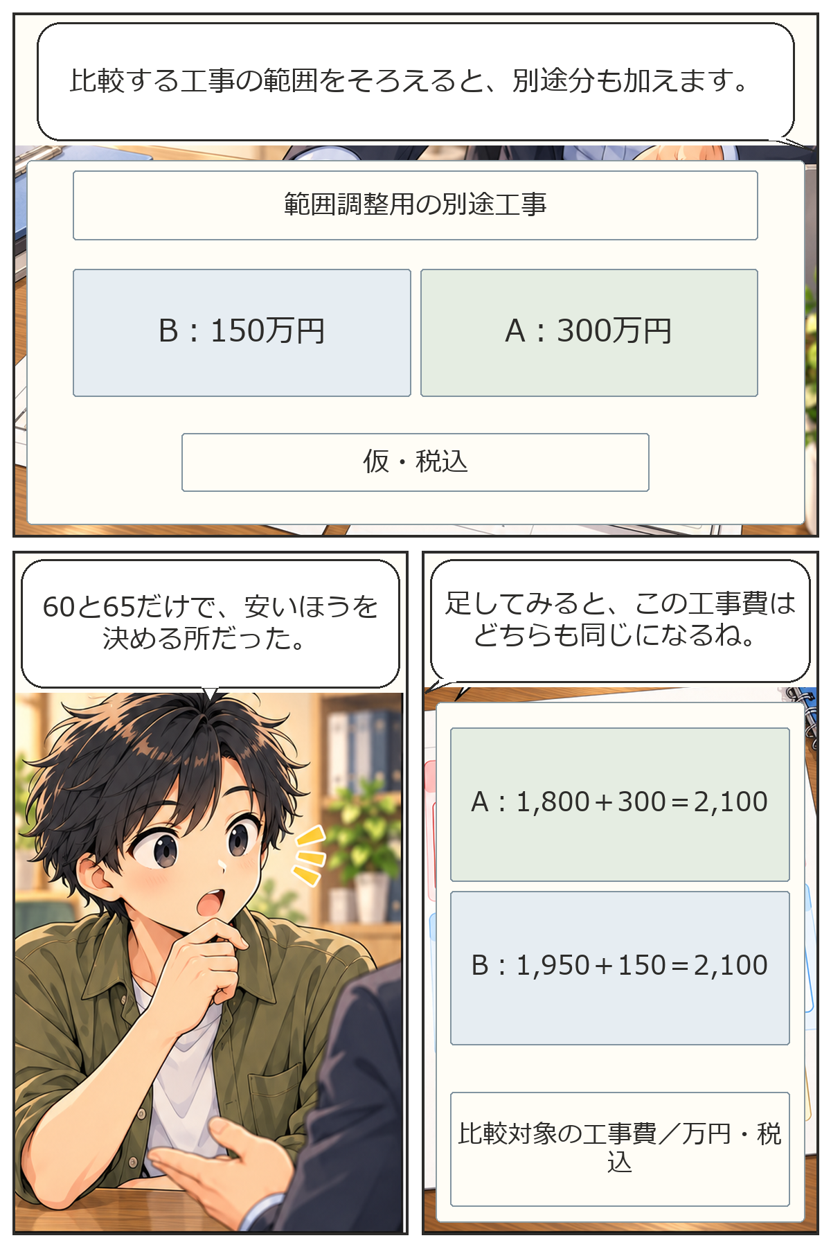 坪単価に含まれるもの・含まれないもの・3ページ目(全6ページ)