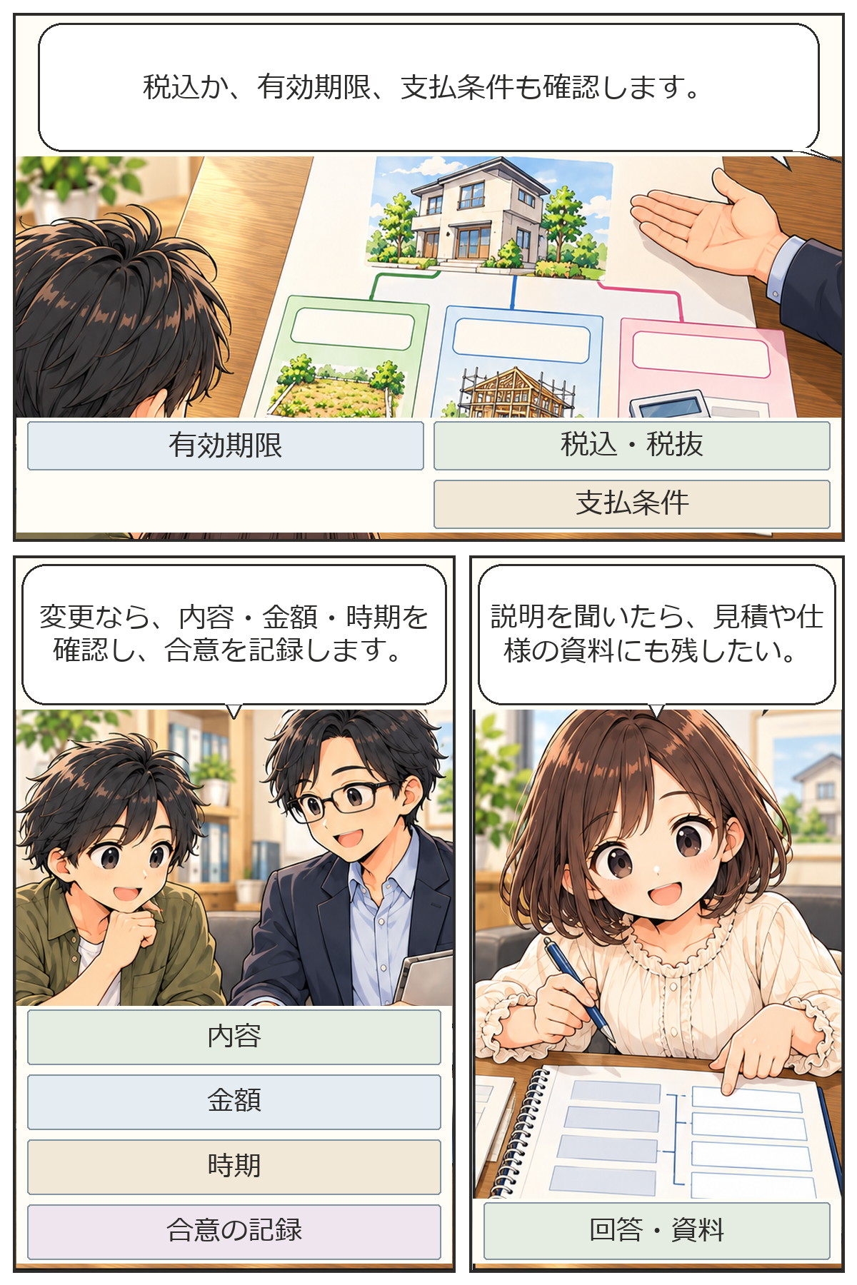 住宅の見積書はどこを比較すればいい?・5ページ目(全7ページ)